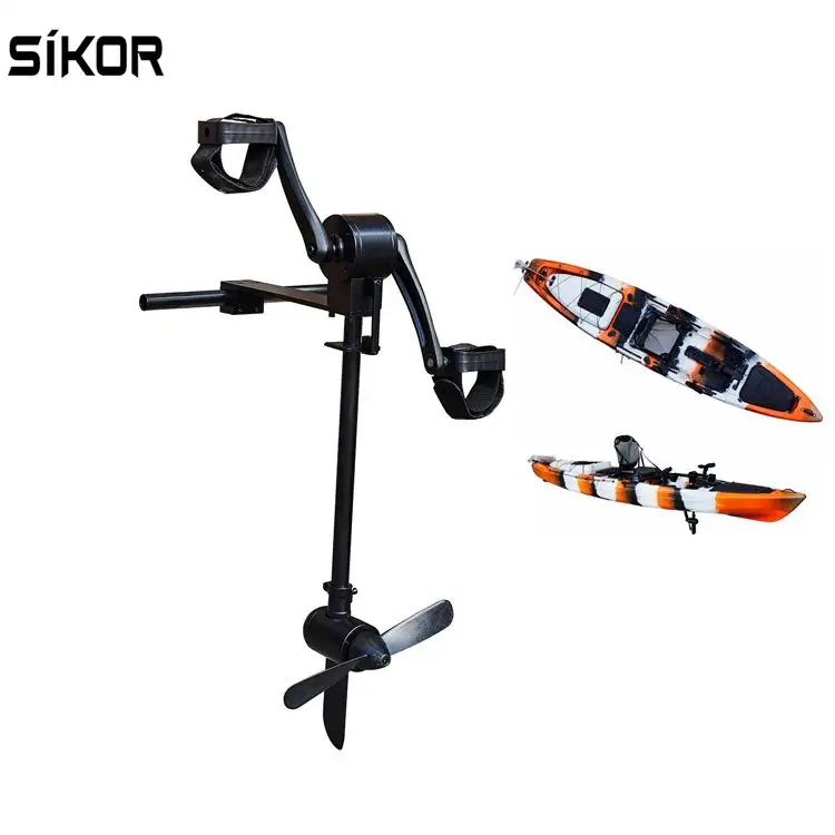 Sikor Customize Factory Wholesale Single Seat Kayak Propel Foot Pedal Drive System For Kayak With Pedal