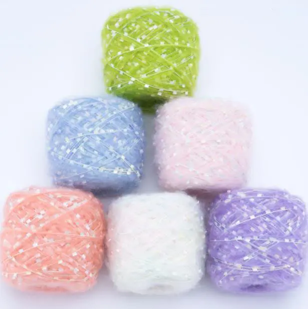 50G Soft Mohair Yarn Winter Wool Thread for Hand Knitting Yarn
