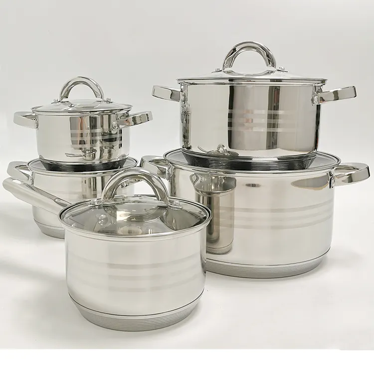 Luxury Kitchen Food Cooker Big Hotpots Stainless Steel Mini Insulated Hot Pot Casserole Dish Set