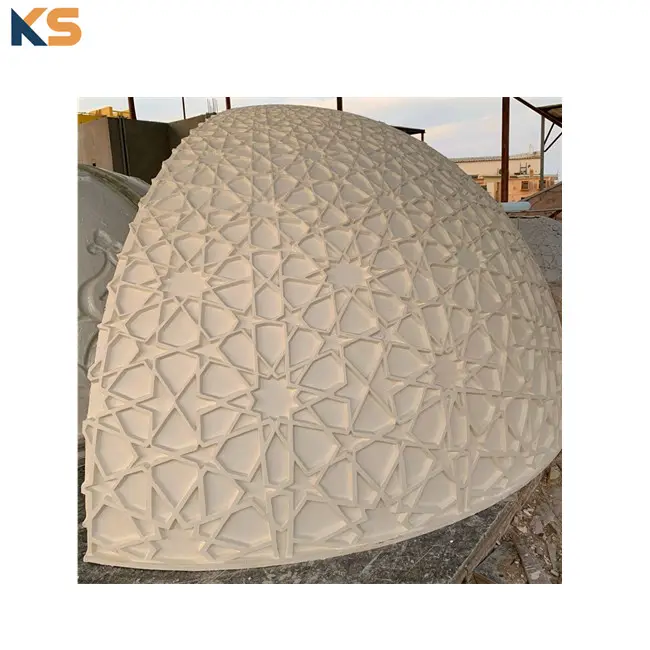GRC FRP Стекловолоконный усиленный пластиковый бетонный потолочный купол для мечети
