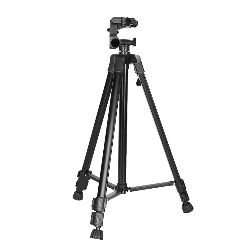 Portable Lightweight 3366 Mobile Phone Live Tripod 3366 Aluminum Alloy Tripod With Phone Holder