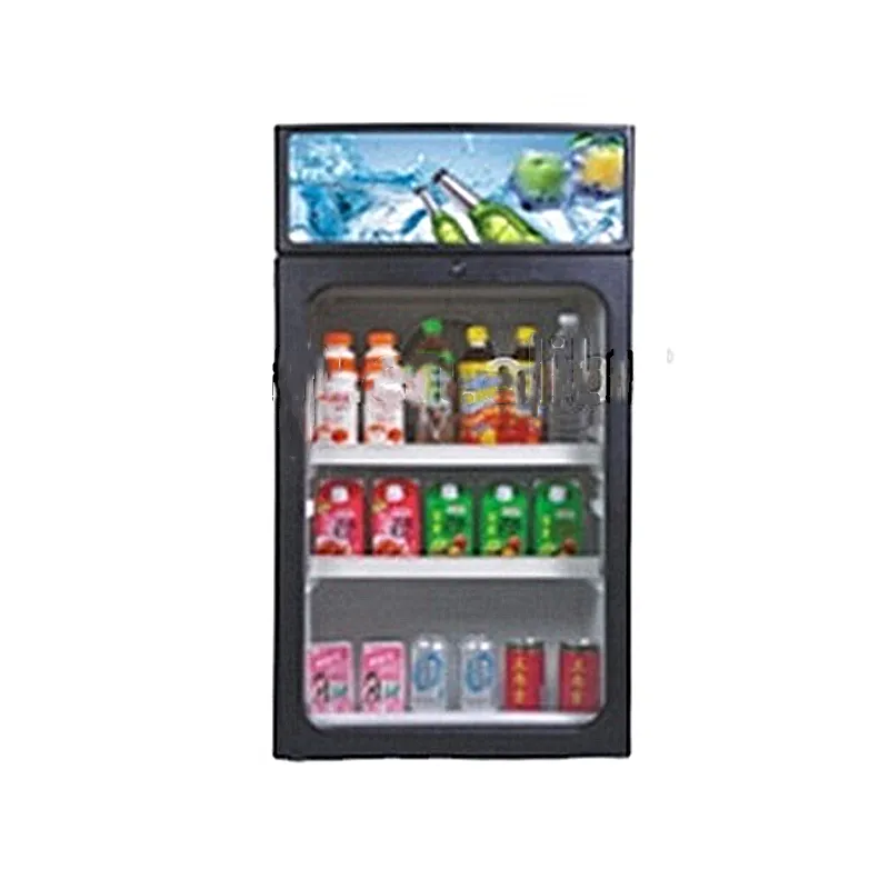 Commercial mini fridge glass door for showcase to singapore with CE, RoHS, ETL certificate