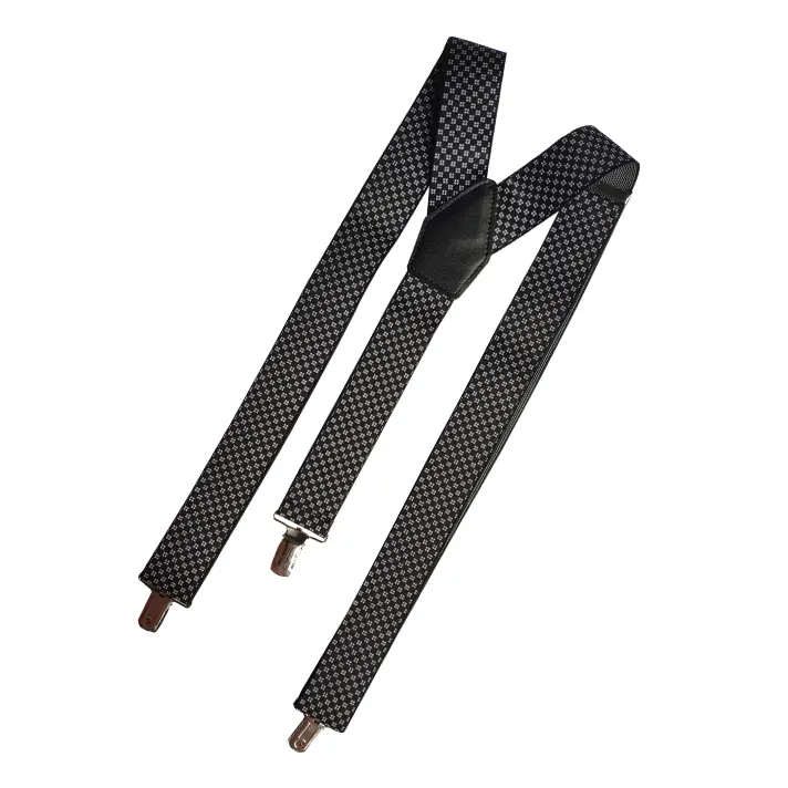 2020 Selling Comfortable Adjustable Black Elastic Strap Shirt Bow Tie Suspenders