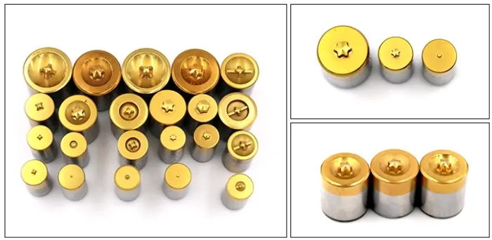 HSS Screw Head Punch And Stamping Die With Wholesale Price Screw Punching Die Manufacture