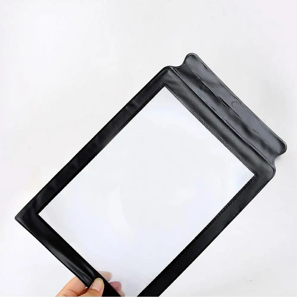 PVC Lens A4 Full Page 3x Magnifier Sheet Large  Magnifying Glass for Book Reading