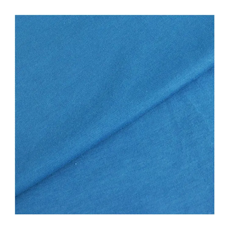 Lenzing Modal Siro Elite Compact Single Jersey Plain Dyed Fabric Combed Cotton For Tee