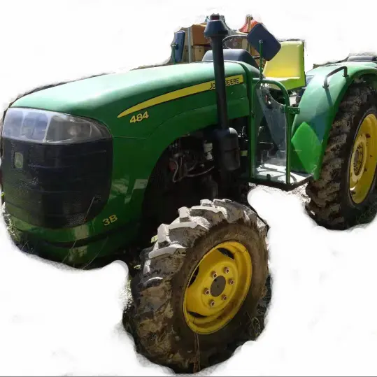 Дешевая цена, б/у сельскохозяйственный трактор John deer 3B-484, хорошее качество, трактор для продажи