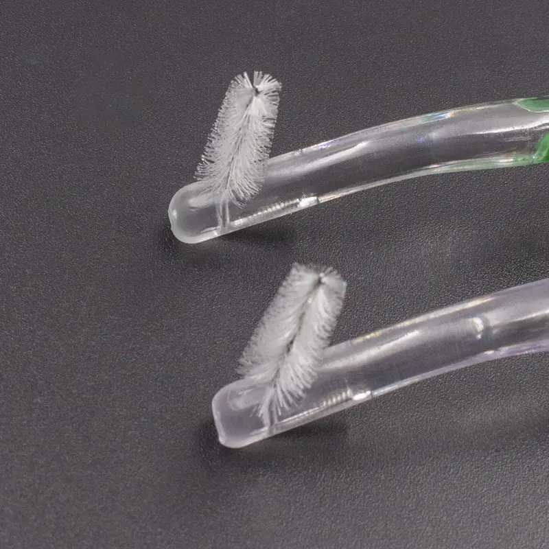 Новая Ортодонтическая зубная щетка с межзубной щеткой, зубная щетка супер мягкая 6000