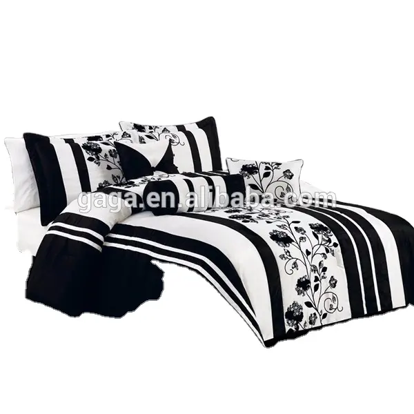 boys comforter sets,bed duvet,black and white duvet cover