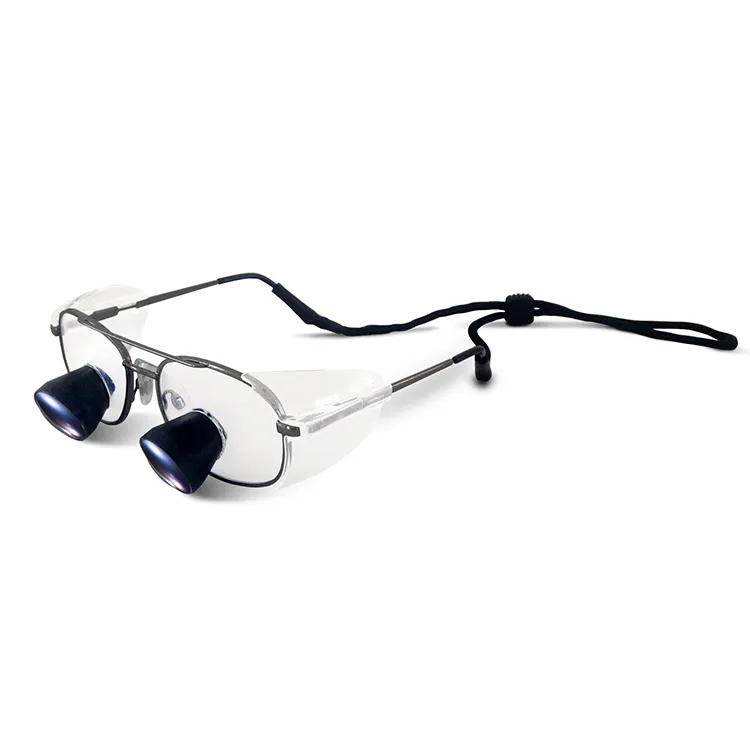 Dental LOUPES LED Lighting Through The Lenses TTL Dental Loups 2.3x Led Magnifier Oral Light FD-504G 2.3X TTL Loupe 360-500mm