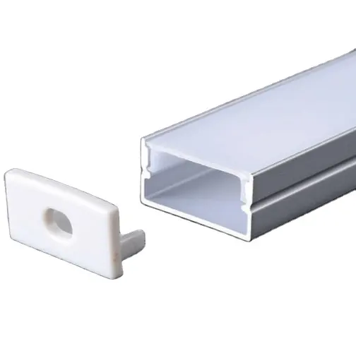 20x10 мм U-образный светодиодный канал с диффузором, светодиодная алюминиевая канальная система с молочным покрытием, алюминиевый профиль для светодиодной ленты