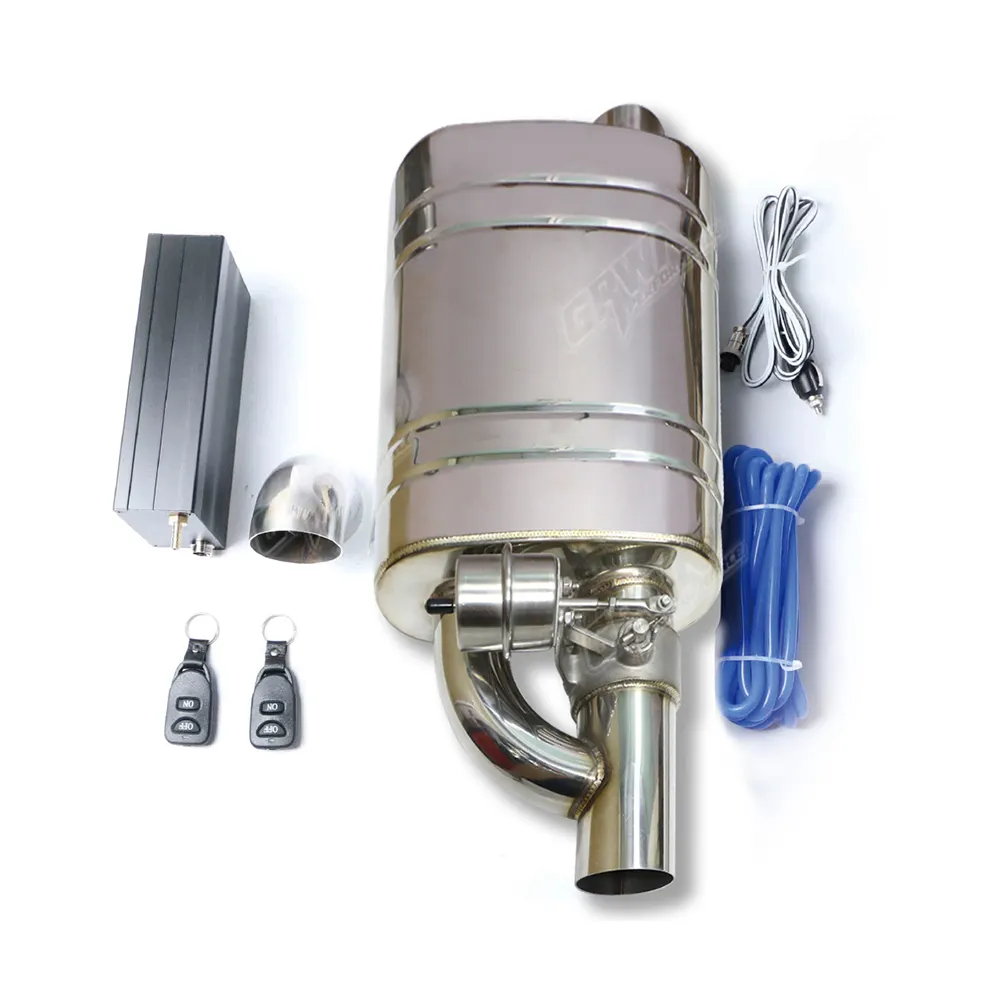 GRWA самый популярный высококачественный электрический глушитель выхлопных газов SS304 с дистанционным управлением