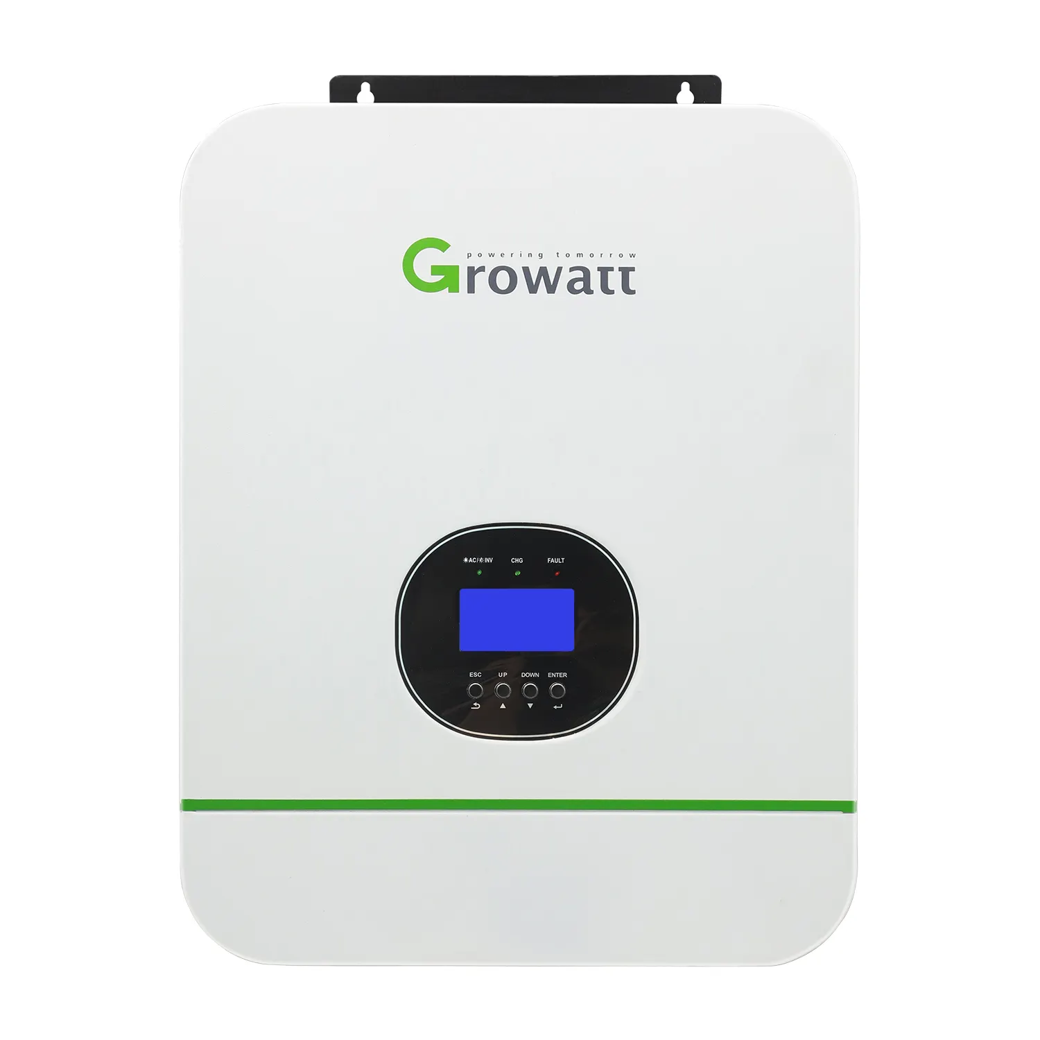 Growatt 5KW 48V 220V Инвертор зарядное устройство SPF 5000TL HVM-WPV-P PV входное напряжение 450V со слежением за максимальной точкой мощности, 100A Гибридный солнечный инвертор