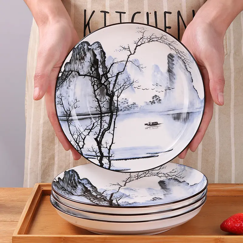 Набор креативных кухонных тарелок