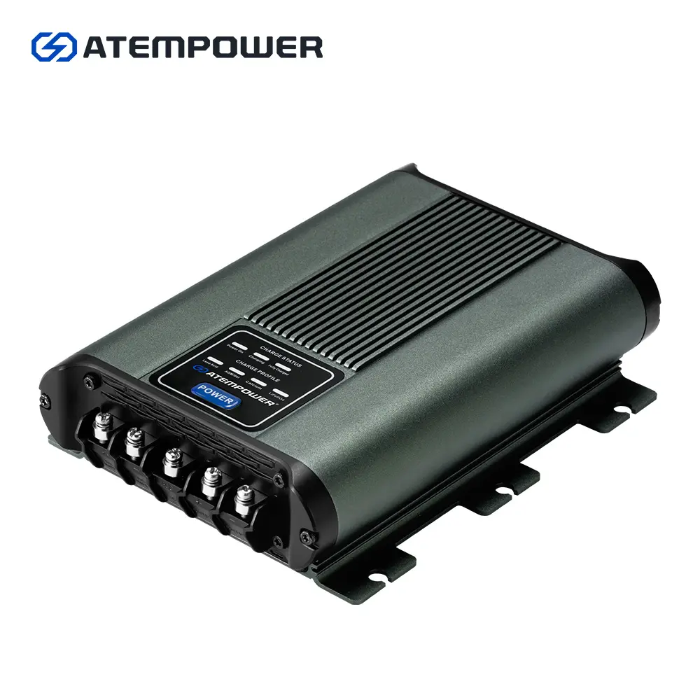 ATEM POWER 30A 12V Dual Battery System Car DC TO DC Battery Charger For RV