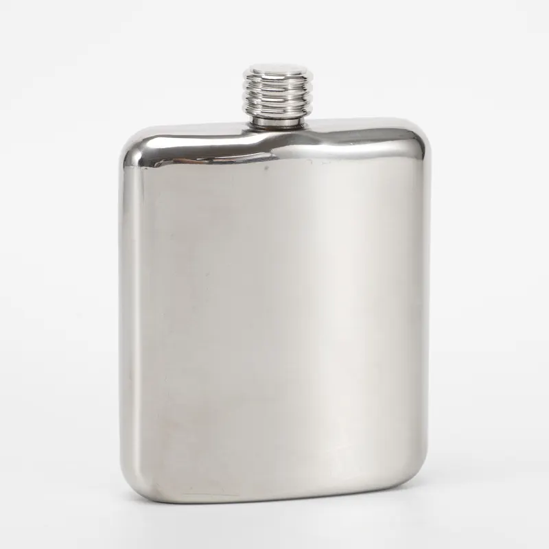 18/8 stainless steel hip flask of 7oz