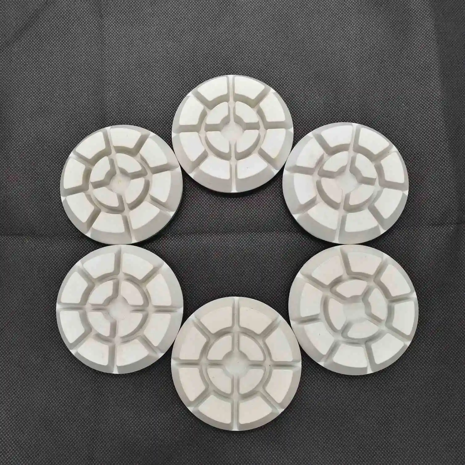 3Inch 80mm Diamond Resin Polishing Pads Grinding Disc For Marble Stone Concrete Floor Quartz Limestone Hard Material