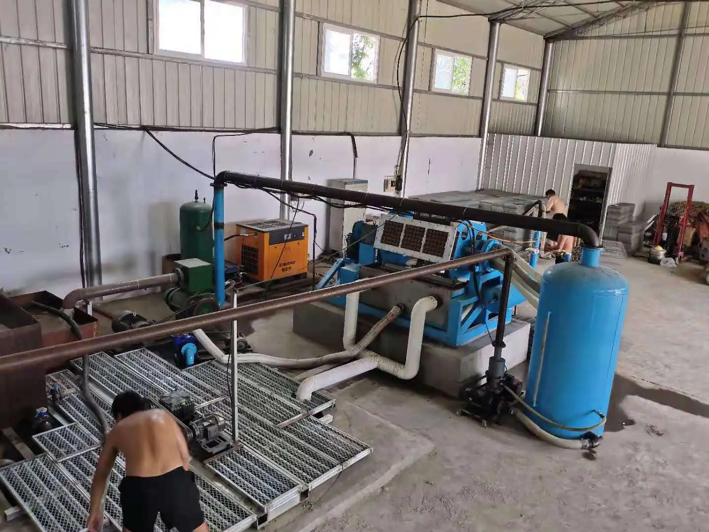 Paper Pulp Tray Machine Automatic Paper Pulp Egg Tray Production Line/small Machine Egg Tray