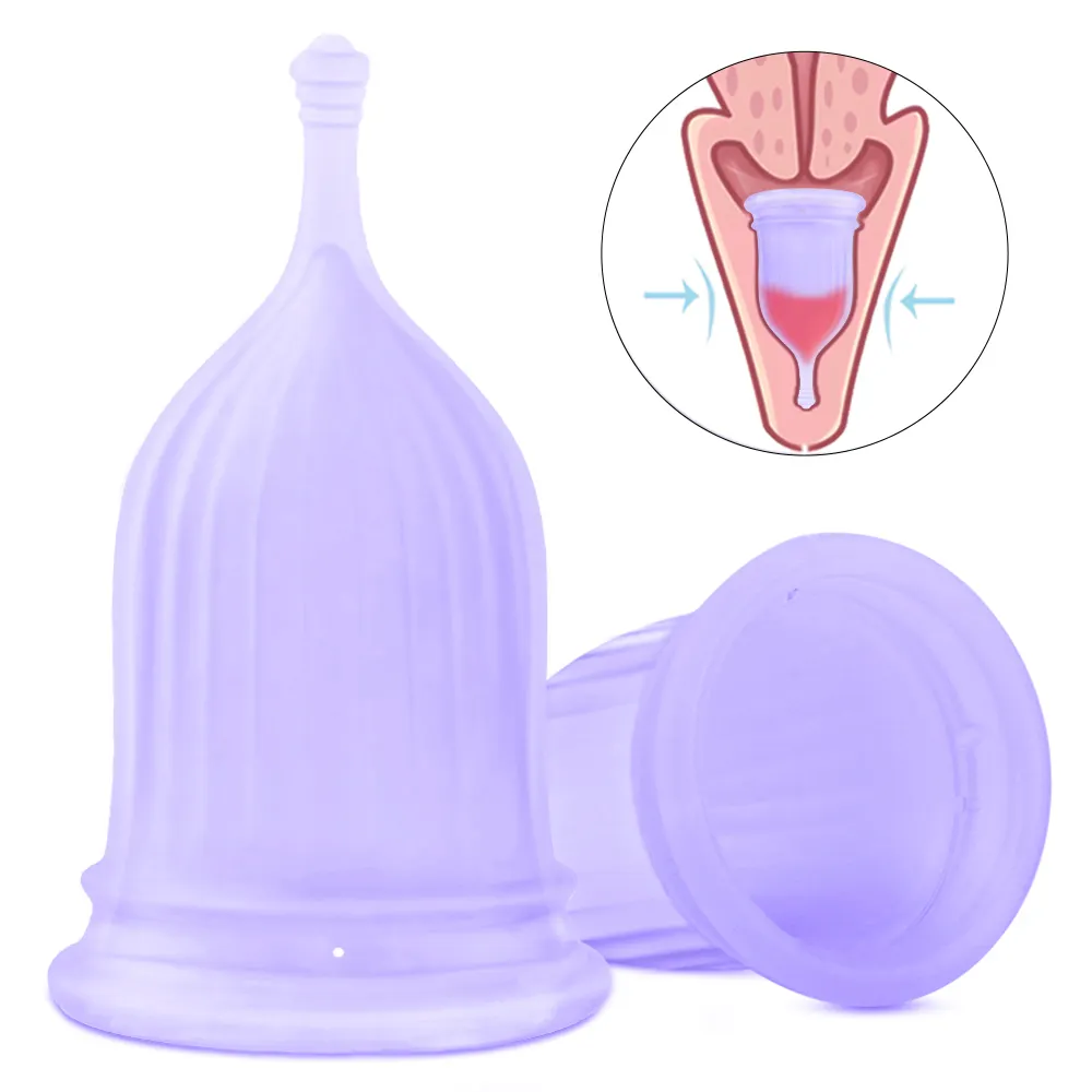 S-HANDE оптом изготовленные на заказ многоразовые менструальная чаша 100% водонепроницаемый медицинский силикон Женская менструальная чаша