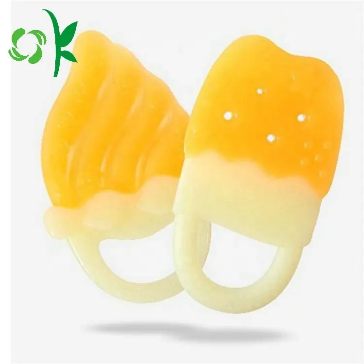 OKSILICONE Silicone Toothbrush For Baby Teething Mordedores Silicone Baby Teether Eco-friendly Silicone Bbay Teether Toys