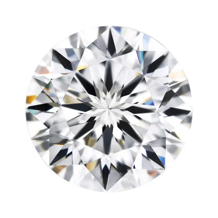 1.03ct D VVS2 IGI Сертифицированный свободный CVD лабораторный Выращенный Бриллиант Круглый Блестящий Ограненный синтетический алмаз