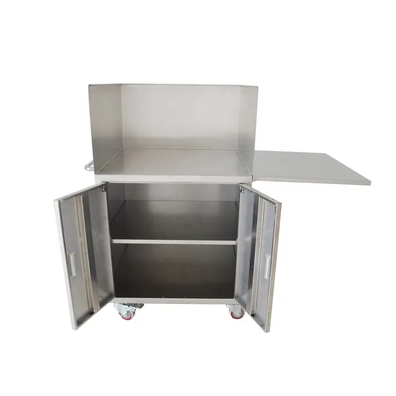 Best Quality Mobile Portable Stainless Steel Food Dining Car