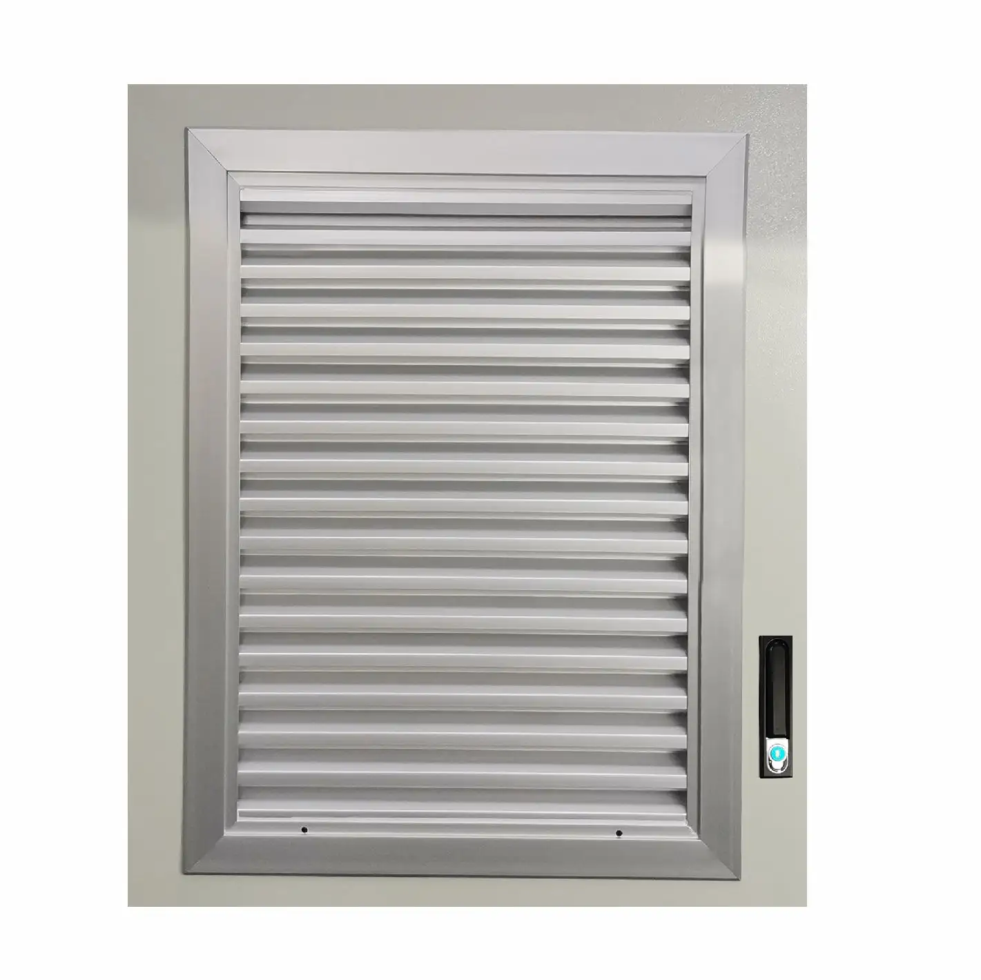 Aluminum Louver weatherproof dust filter Photovoltaic inverter ventilation device for equipment cabinet