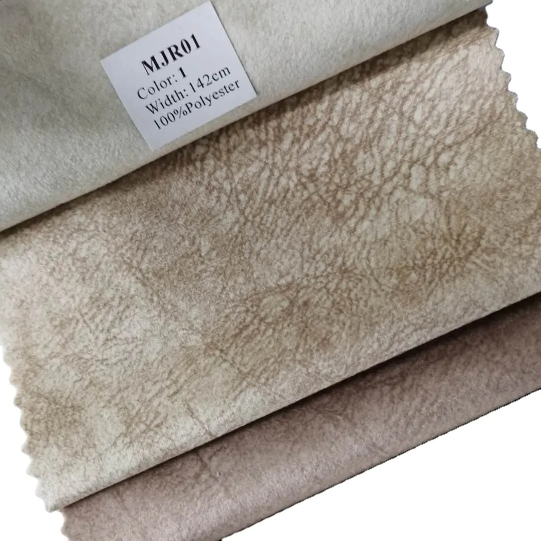 print textile Holland velvet fabric 100%polyester tissu for upholstery