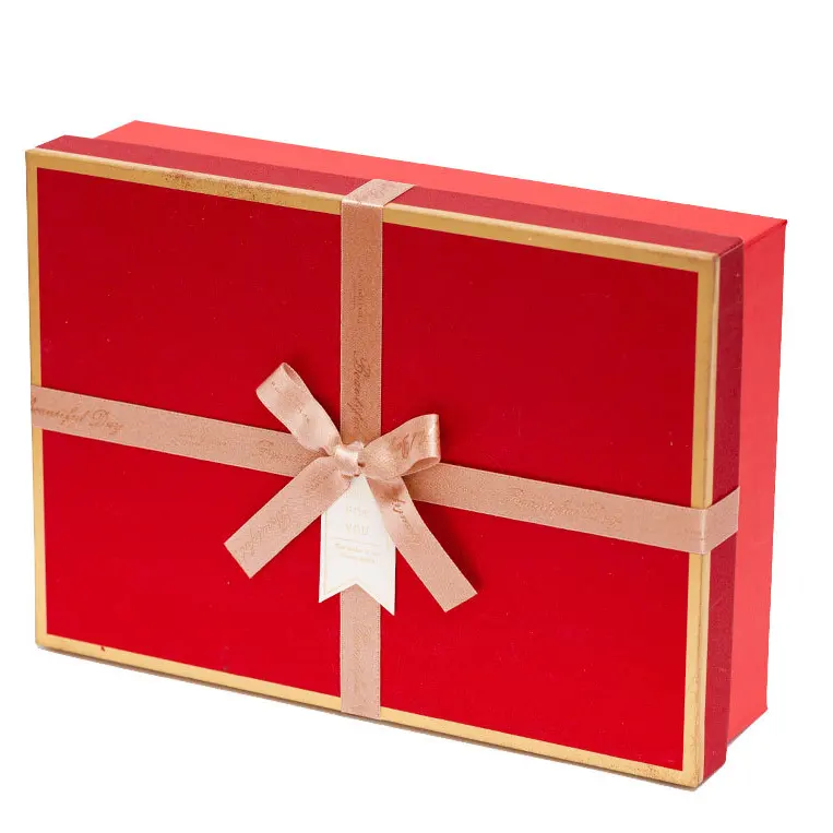 Подарочная коробка с большими точками можно настроить креативные красные подарочные коробки для косметики пустая деловая подарочная коробка