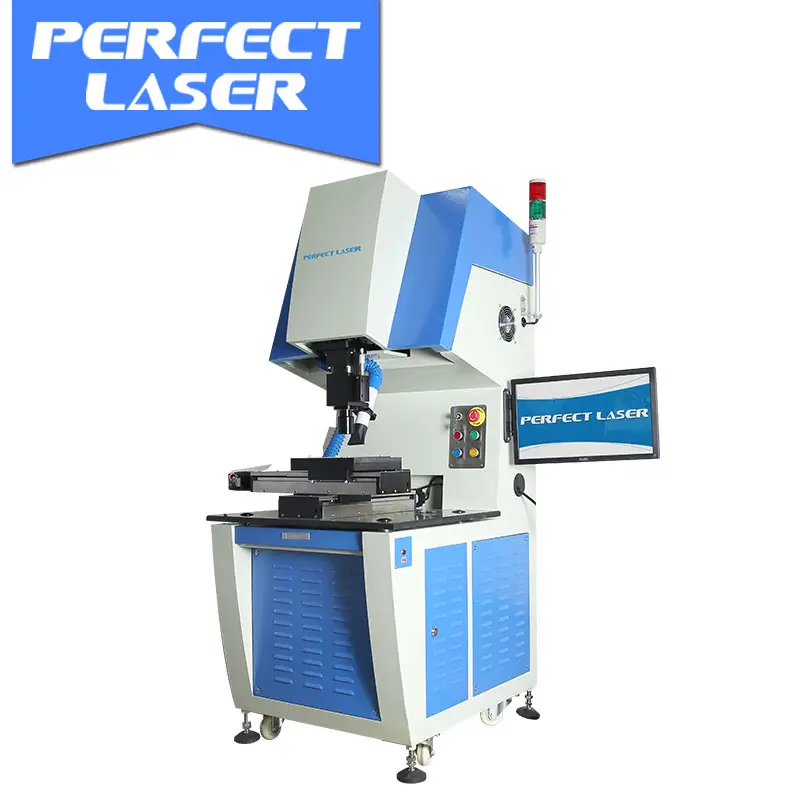 20W/50W Fiber Laser Silicon Wafer Cutter Machine For Solar Cell Battery