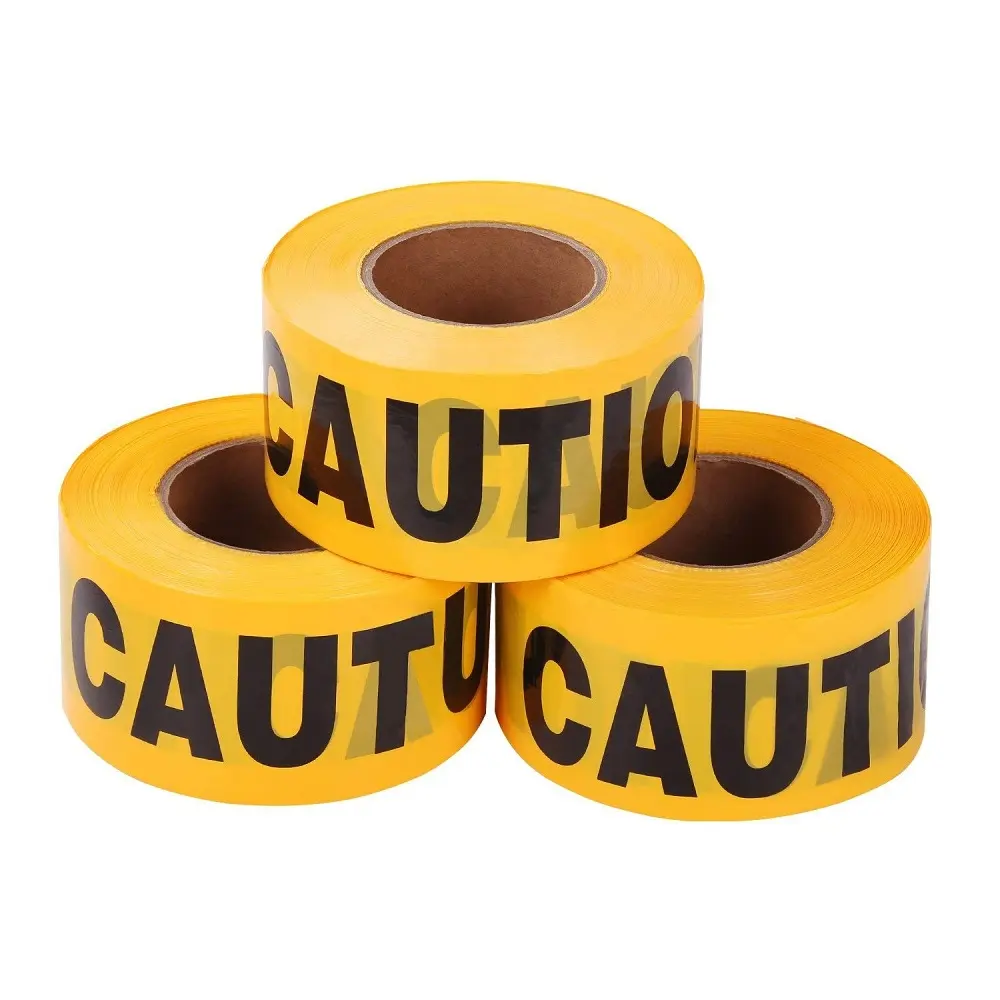 Barricade caution for health risk cable multistyle danger caution fragile warning tape