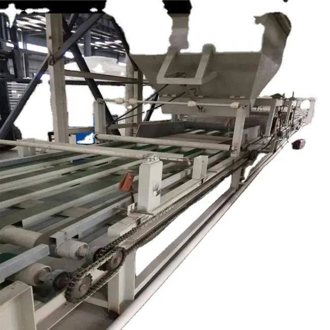 Гипсокартон производственный процесс/гипсокартон машина/гипсокартон производственная линия в Китае