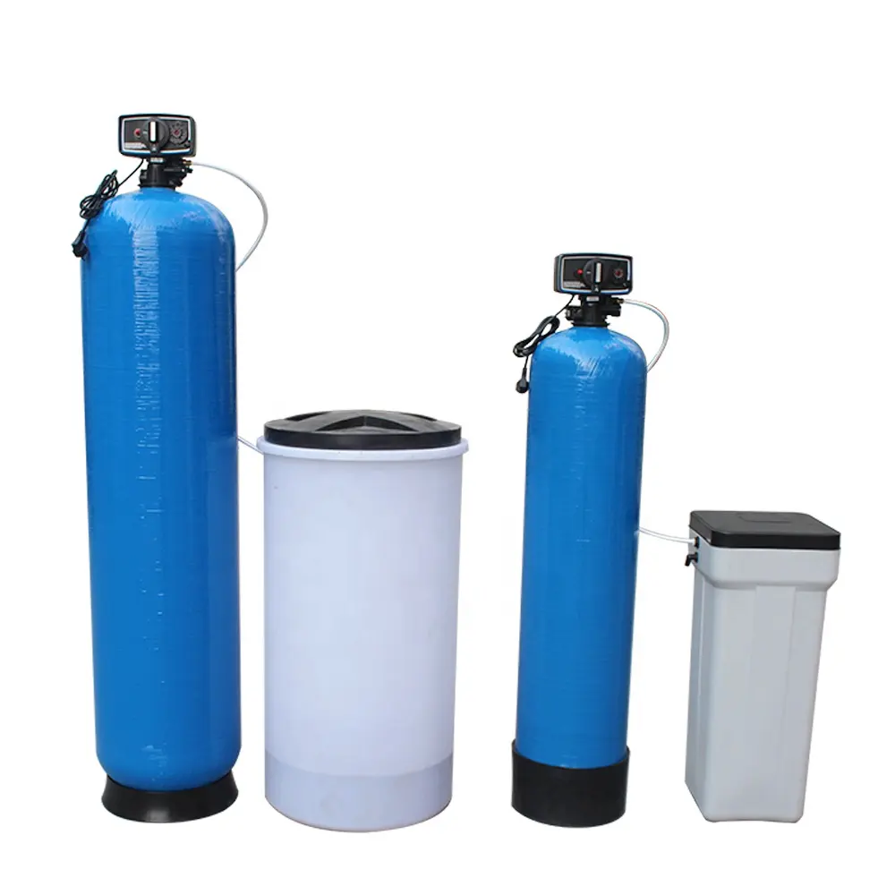 house water softener salt resin machine for bathroom softening system tank 1054 frp vessel ion exchange resin