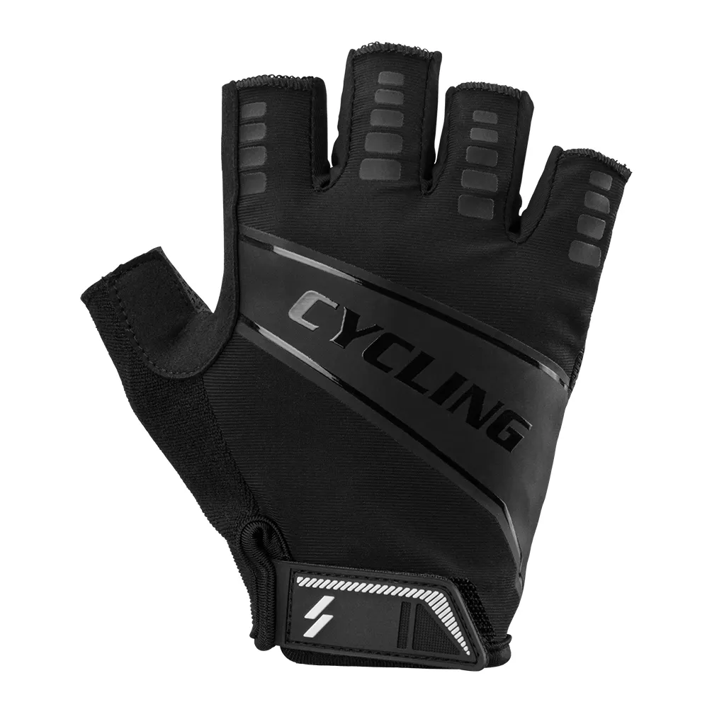 Нескользящие дышащие велосипедные перчатки с открытыми пальцами для мужчин и женщин, перчатки на заказ, дорожные велосипедные перчатки