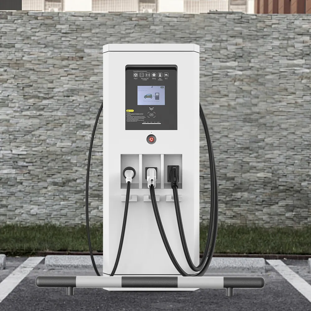 Car Electric Charging Station Quick Charge 60KW 120KW 160KW DC EV Charger CCS2 Fast Car Electric Charging Station