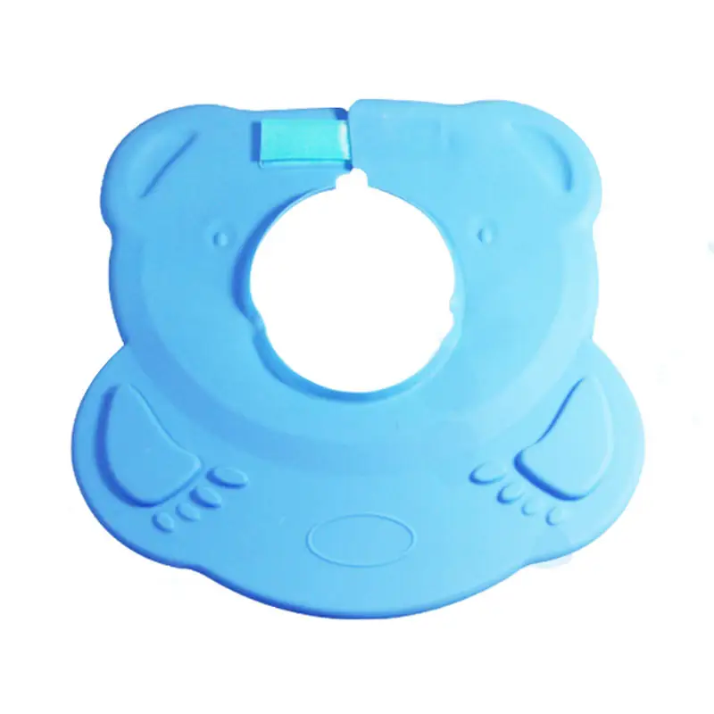 Горячая продажа Регулируемая Защита глаз защитный силиконовый детский шампунь для купания шапочка для душа