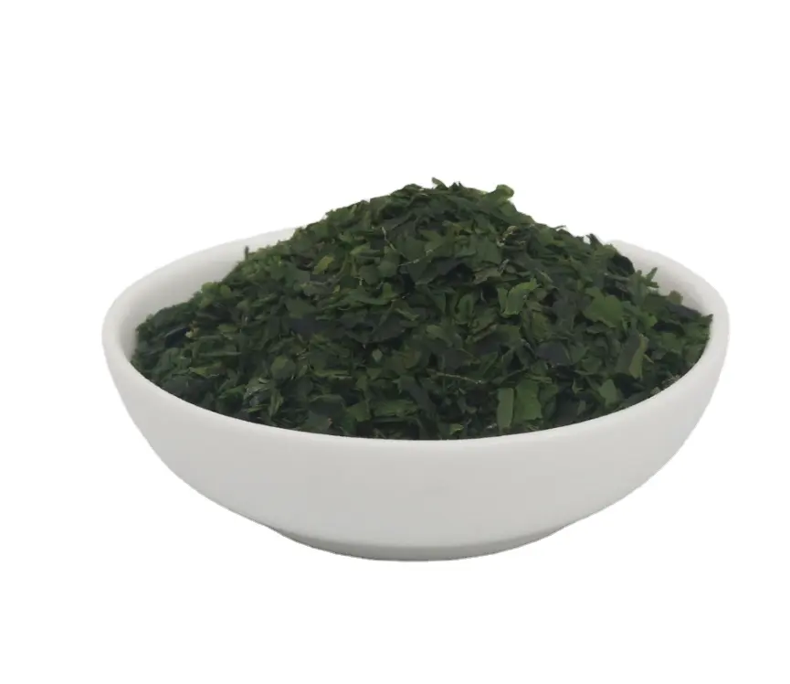 Steam treatment Roasted Seaweed Green Nori Powder/Flakes for Bakery Decoration Sea Sedge
