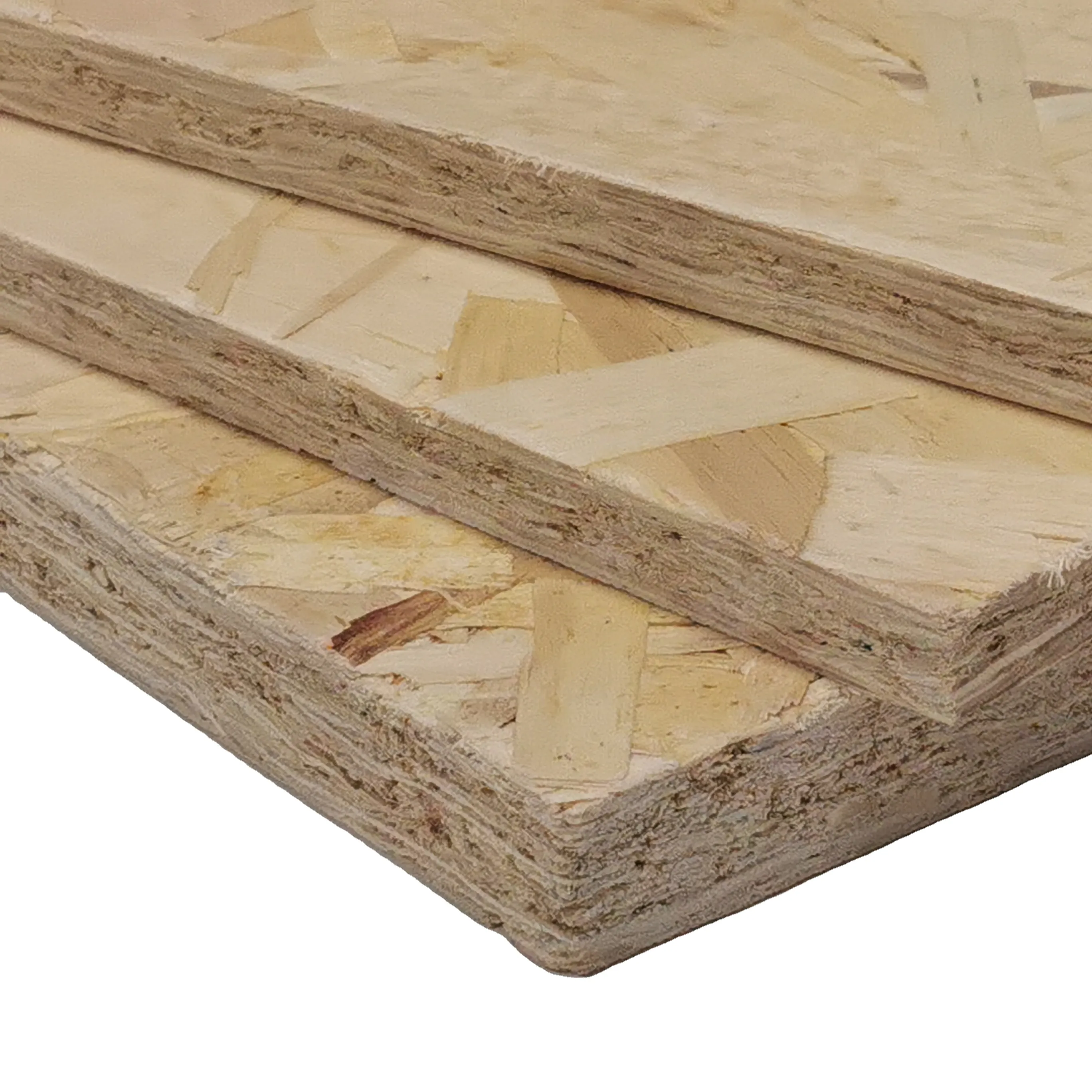 OSB Flakeboards Laminated Wood Chip Board Melamine Waterproof For Sale