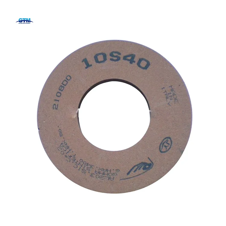 Excellent quality imported 10S glass silicon carbide polishing wheels for edging machine