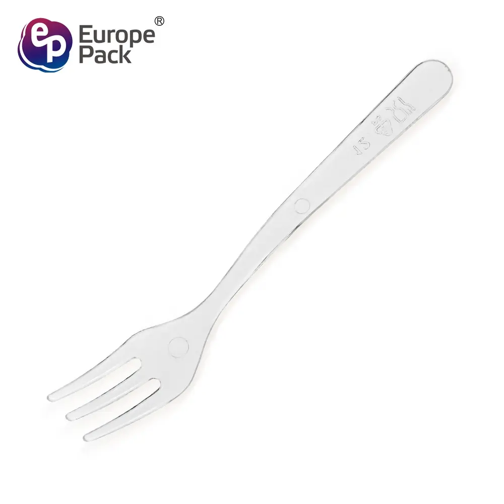 Safety material disposable plastic reusable food fruit fork