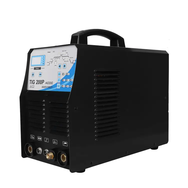 TIG AC DC PULSE multi process can be welded aluminum pulse welding machine TIG200P ACDC