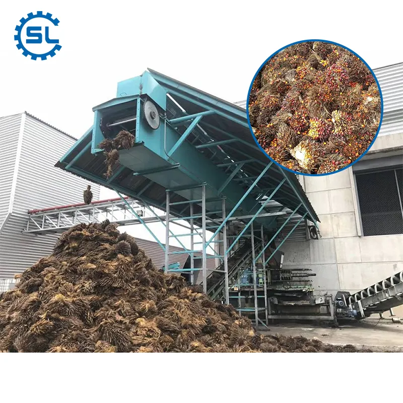 Palm oil extraction equipment oil palm processing plant oil palm processing machinery