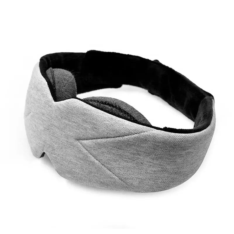 Amazon Top Seller 3D Contoured Sleep Eye Mask With Adjustable Memory Foam Eyeshade 100% Blackout Eyemask Sleep