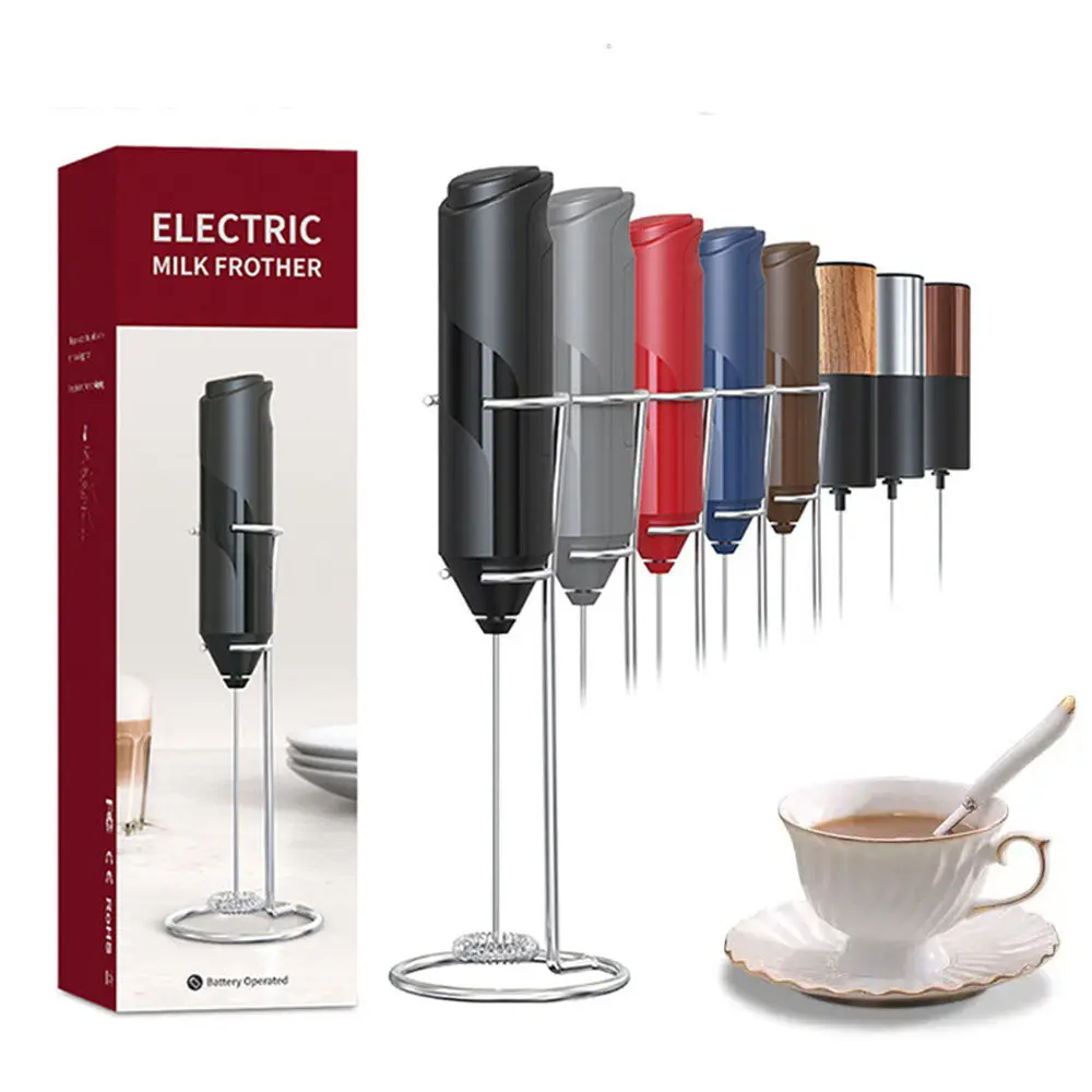 WDD605 Home Use Milk Coffee Blender Stainless Steel Mini Whisk Milk Frother Hot Sales New Style Handheld Electric Egg Beater