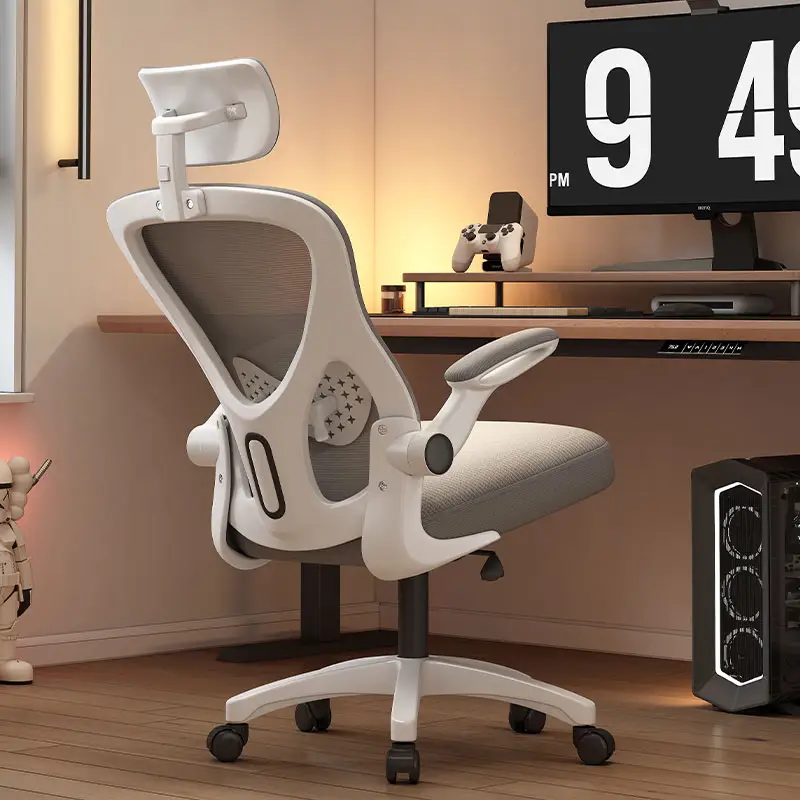 Оптовая продажа, удобный поворотный компьютерный офисный стул, роскошное подвижное современное Сетчатое эргономичное офисное кресло