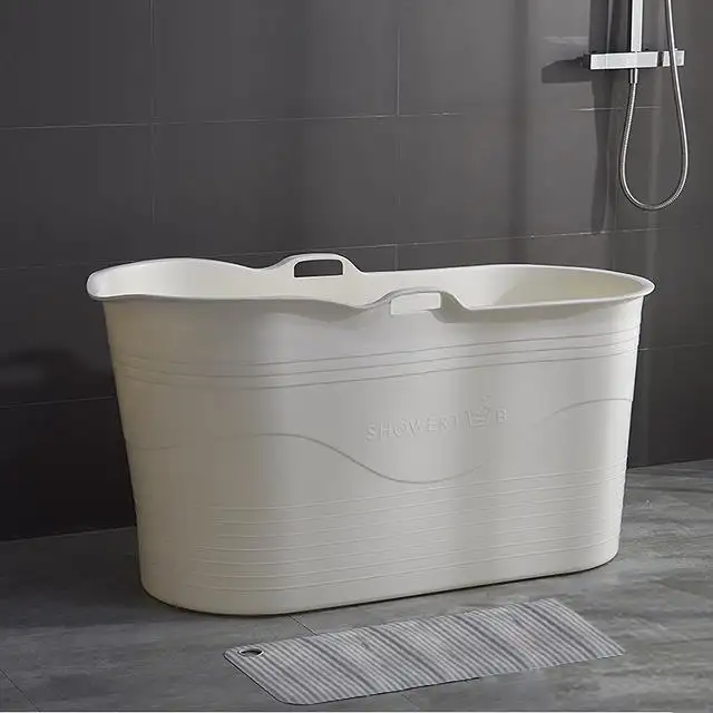 Adult bath tub household body thermostatic bath tub basin