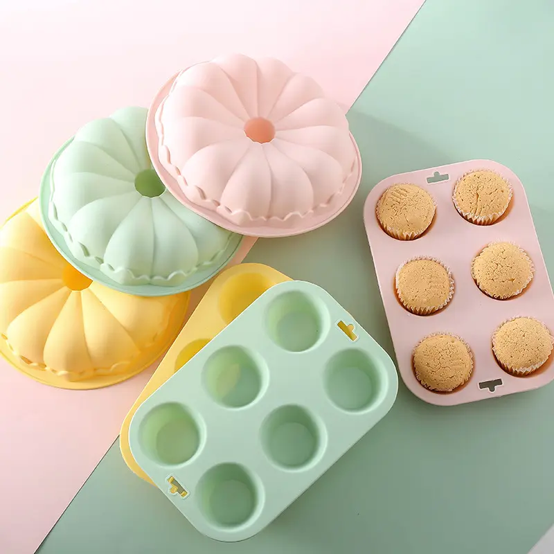 Wholesale silicone cake mold kitchen baking tools silicone mold baking oven mold cake tools