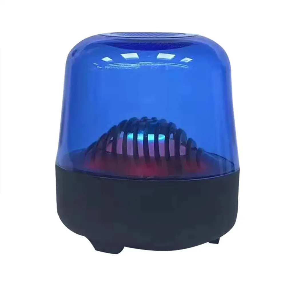 Portable Wireless Blutooth Speakers Waterproof with Flashing Night Lights 360 Surround Sound Outdoor Loudspeaker Support TF FM