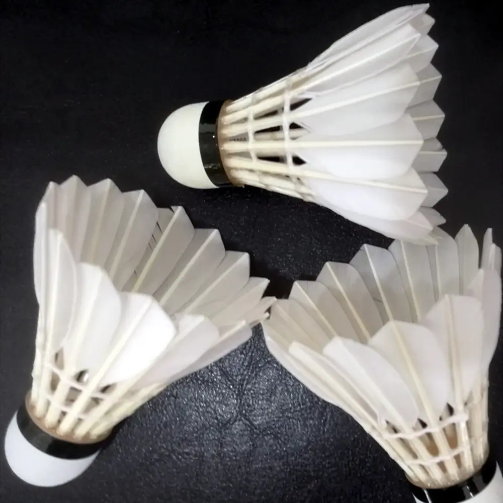 2 Layers Goose Feather Badminton Shuttlecock