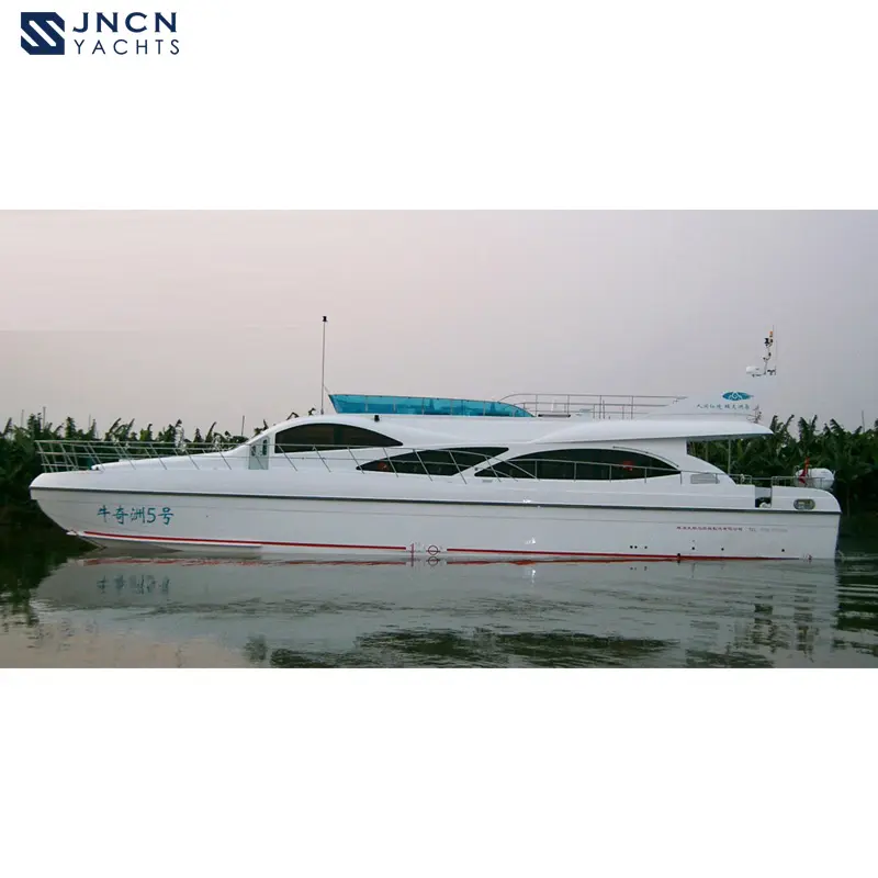 JNCN 2021 New design fiberglass hull luxury Business boat